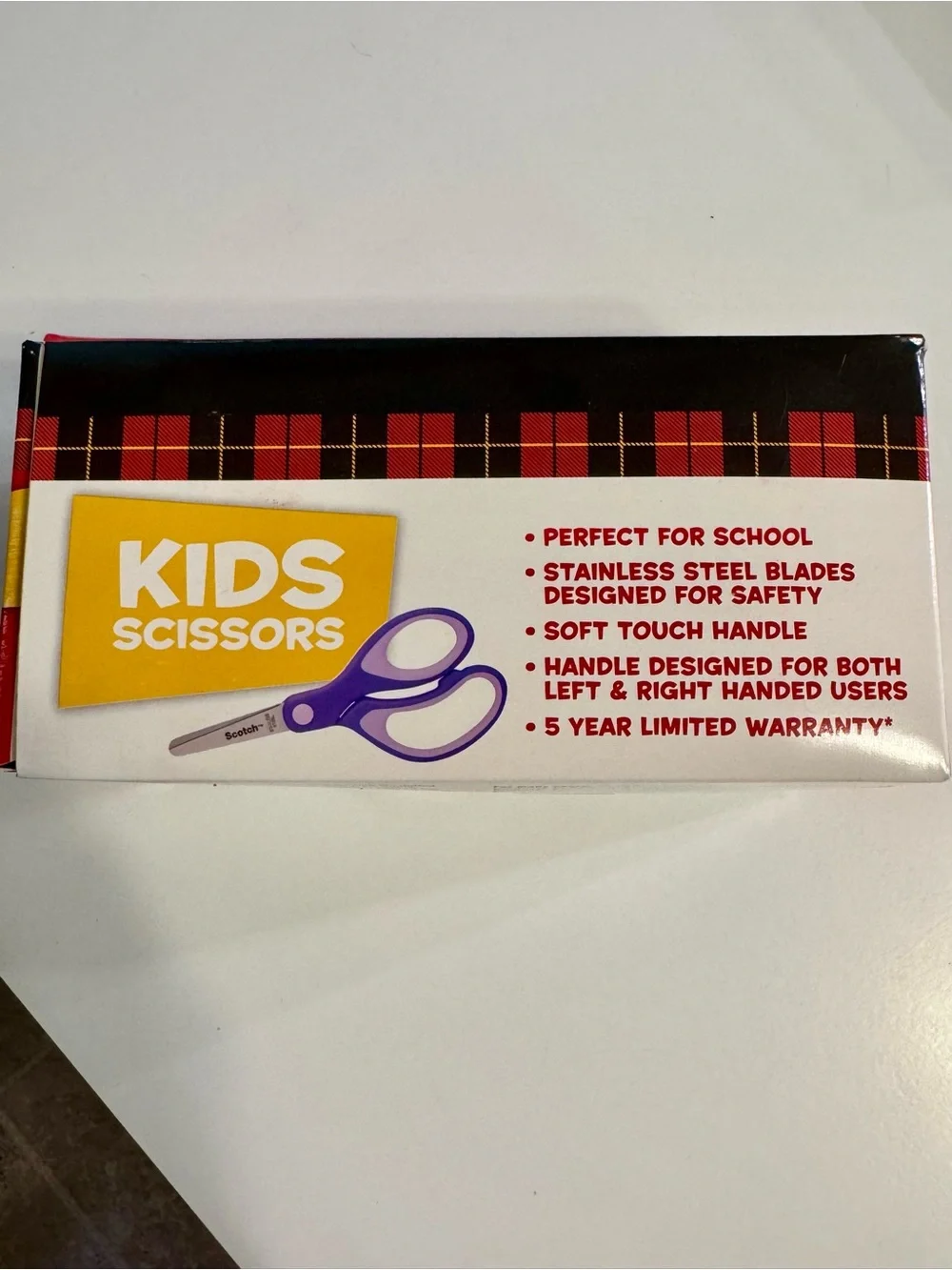 Scotch Kids Safety Scissors 12-Pack - Purple and Red